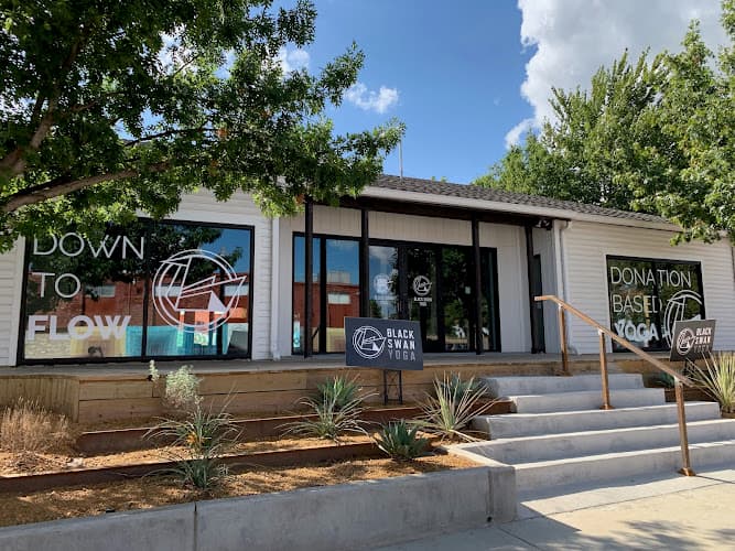 Black Swan Yoga studio in the Bishop Arts District, Dallas